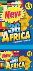 3g Africa phone card small