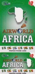 Airworld Africa $2 phone card small