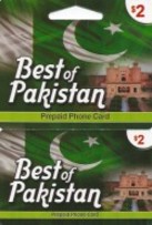 Best of Pakistan 2 phone card small