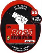 Boss Revolution phone card small