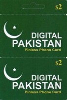 Digital Pakistan 2 phone card small