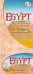 Egypt Express phone card small