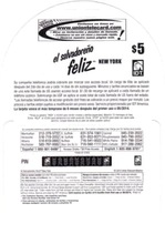 El Salvadoreno Feliz phone card back small