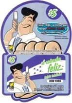 El Catracho Feliz phone card small