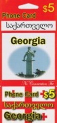 Georgia phone card small