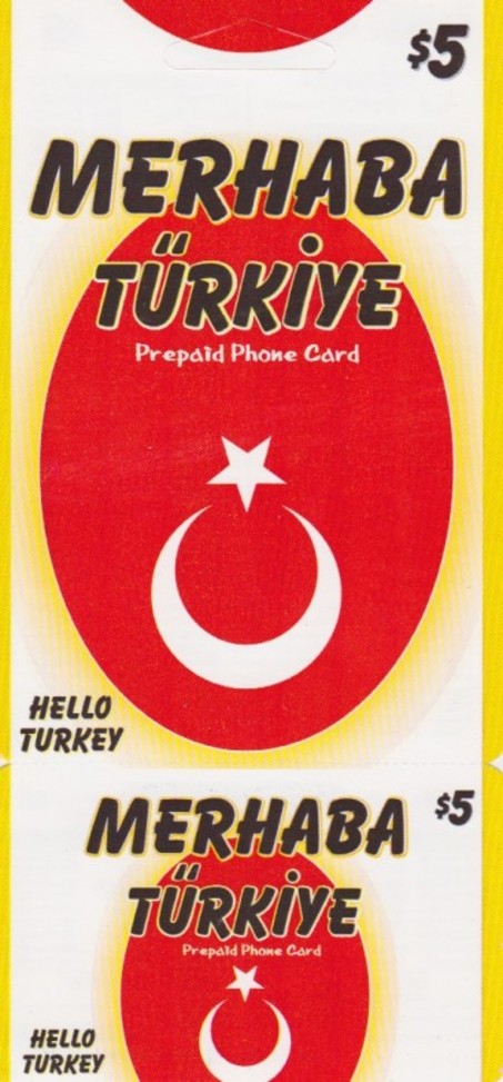 Merhaba Turkiye phone card